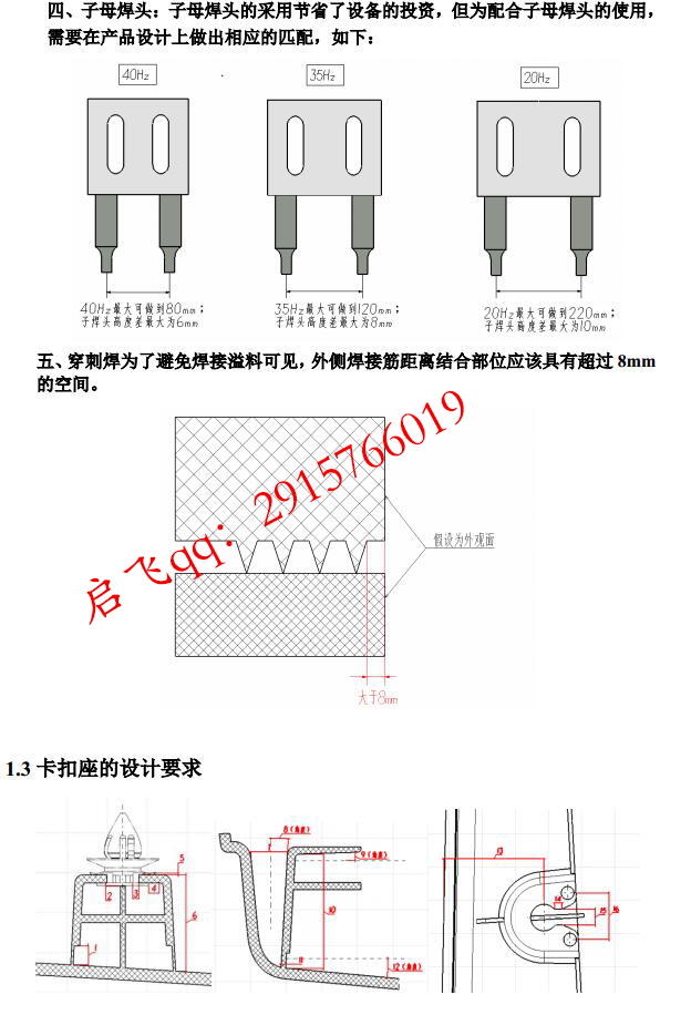 门板设计标准【启飞汽车设计连载】01