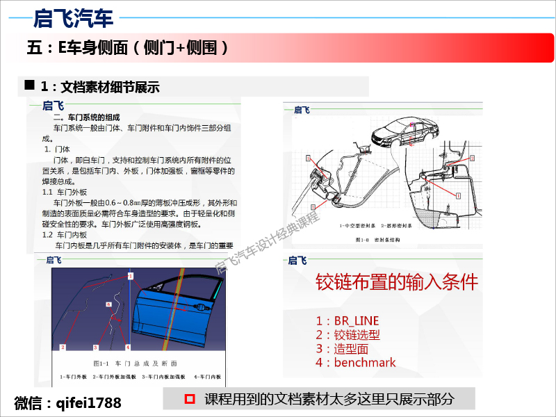 汽车车身设计课程