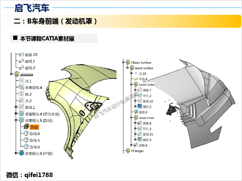 启飞汽车设计车身设计高级课程