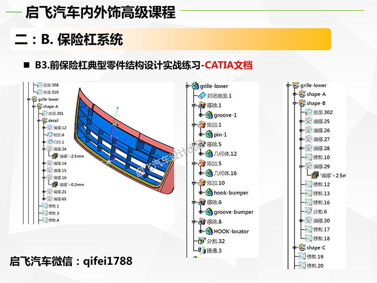 启飞汽车内外饰高级培训