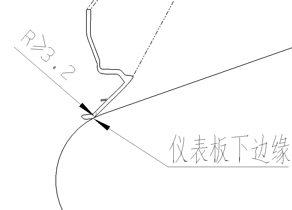 汽车内饰之----内饰之副仪表板区域断面【启飞专业知识系统分享-内饰断面08】