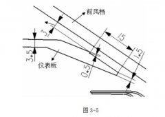 仪表板设计指南-仪表板和前风挡的配合截面